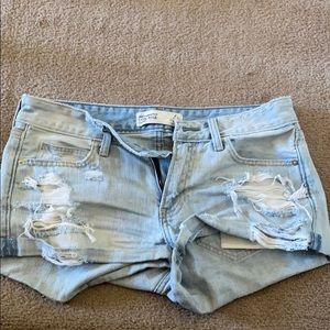 Abercrombie low rise shorts